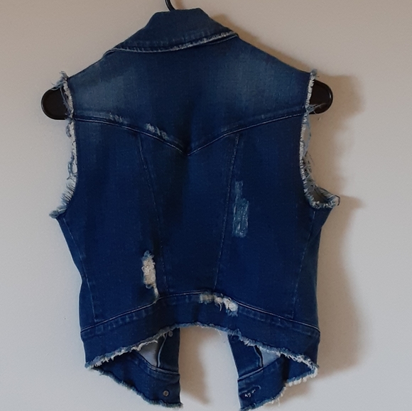 James Jean's denim/jean vest - Picture 2 of 5